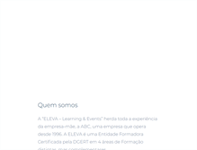 Tablet Screenshot of eleva.pt